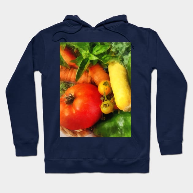 Vegetable Medley Hoodie by SusanSavad